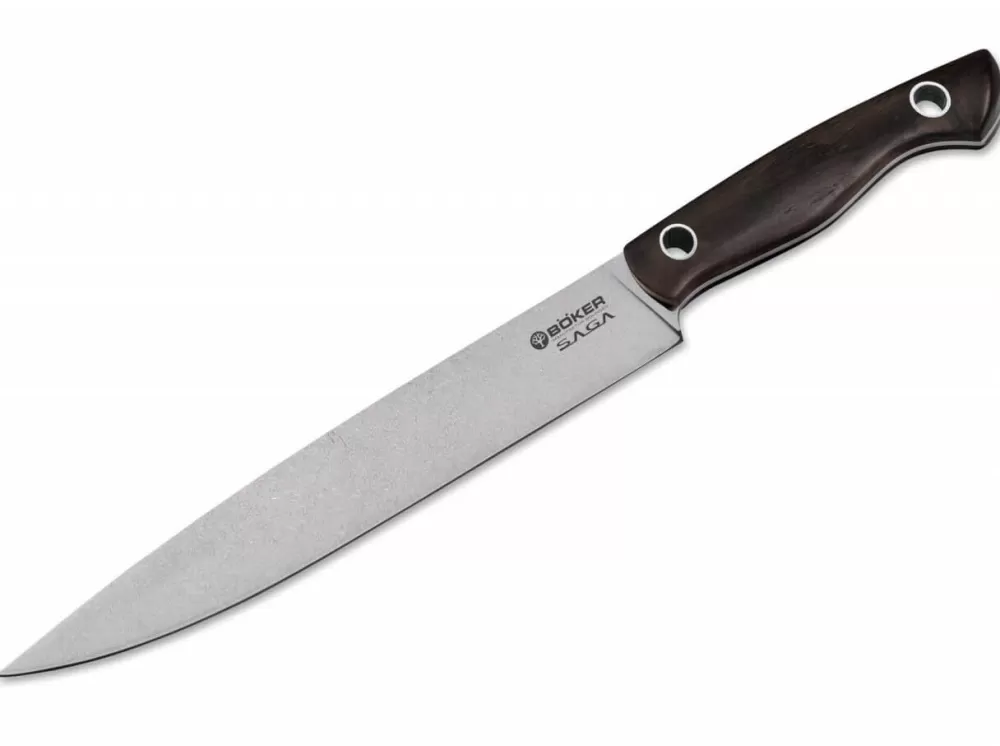 Böker Manufaktur Solingen Saga Carving Knife Grenadill> Carving Knives