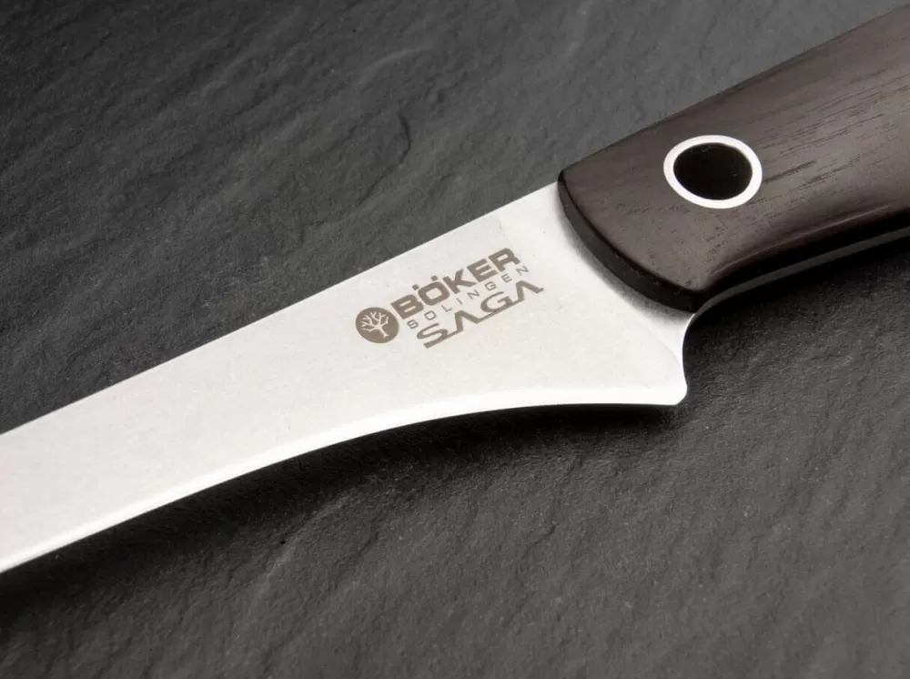 Böker Manufaktur Solingen Saga Fillet Knife Grenadill> Fillet Knives