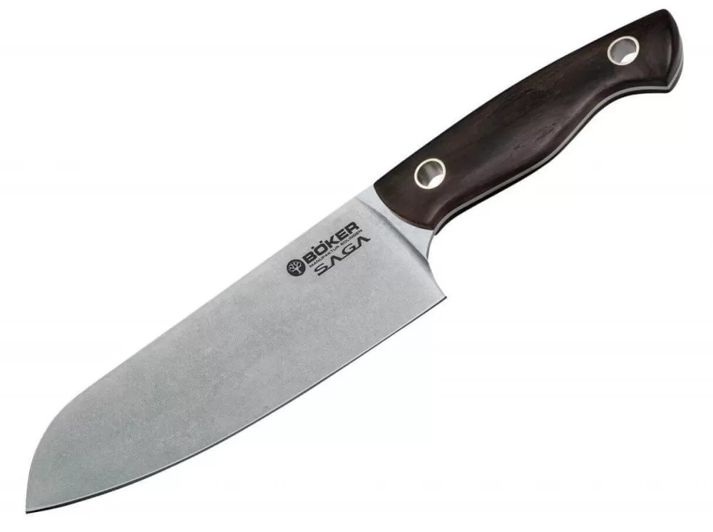 Böker Manufaktur Solingen Saga Santoku Grenadill> Santoku Knives