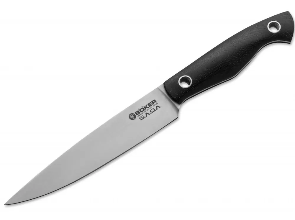 Böker Manufaktur Solingen Saga Utility Knife G10 Satin> Utility Knives