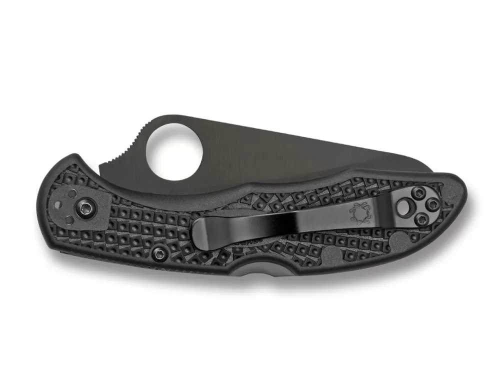 Fashion Spyderco Salt 2 Black Plain