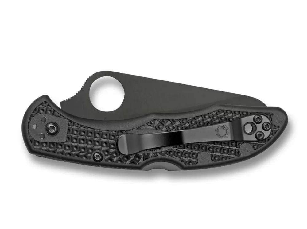 Fashion Spyderco Salt 2 Black Serrated