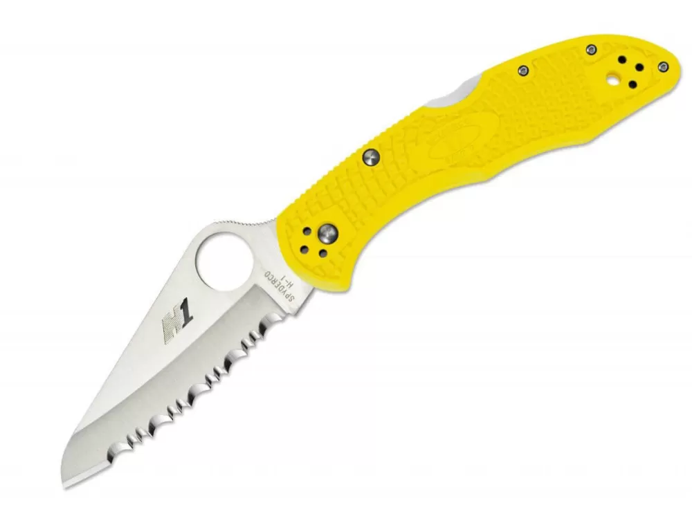 Store Spyderco Salt 2 Yellow Serrated