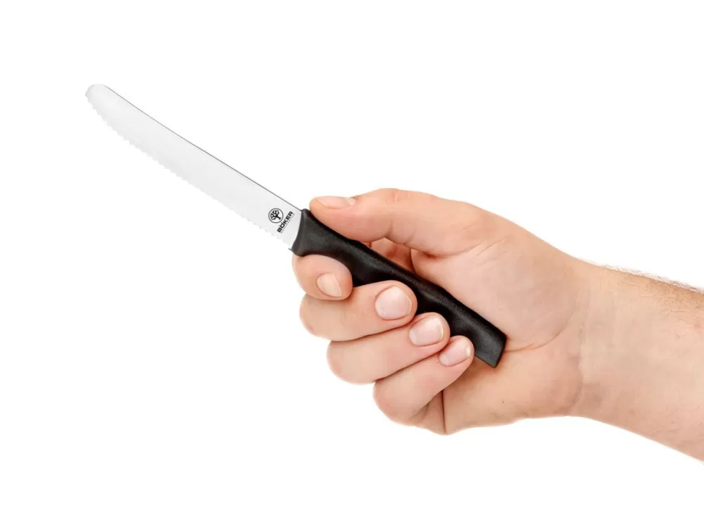 Böker Manufaktur Sandwich Knife Black> Serrated Knives