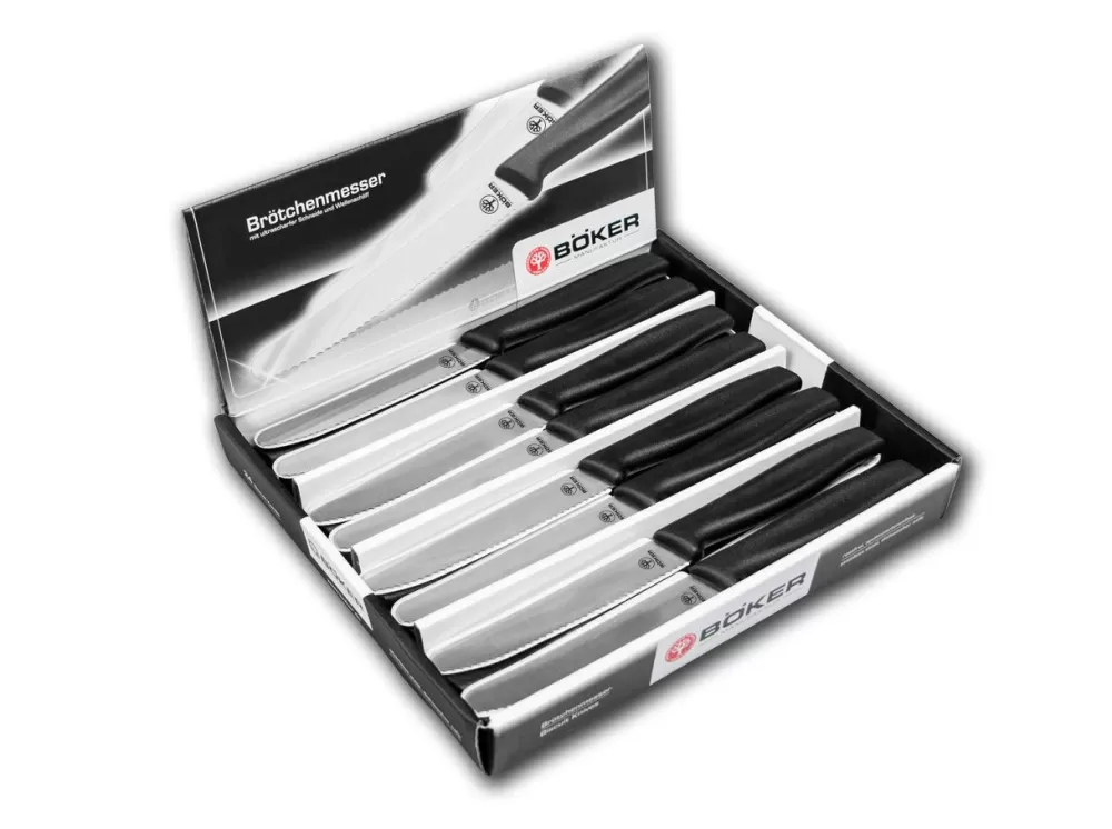 Böker Manufaktur Sandwich Knife Display Black 24 Pieces> Sandwich Knives