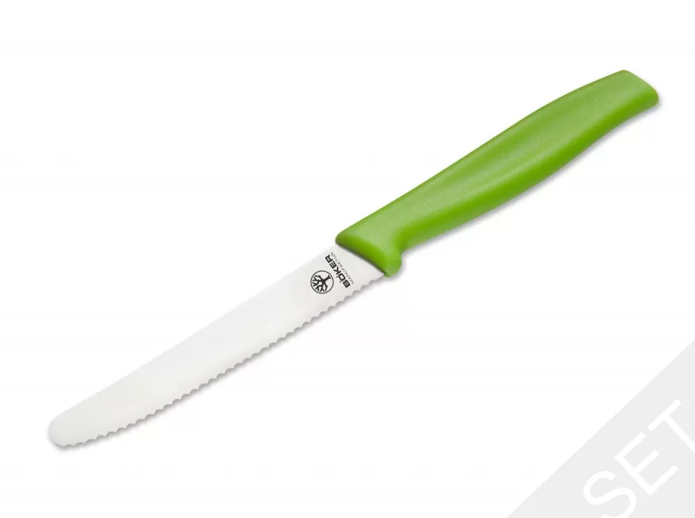 Böker Manufaktur Sandwich Knife Set Green 6 Pieces> Sandwich Knives