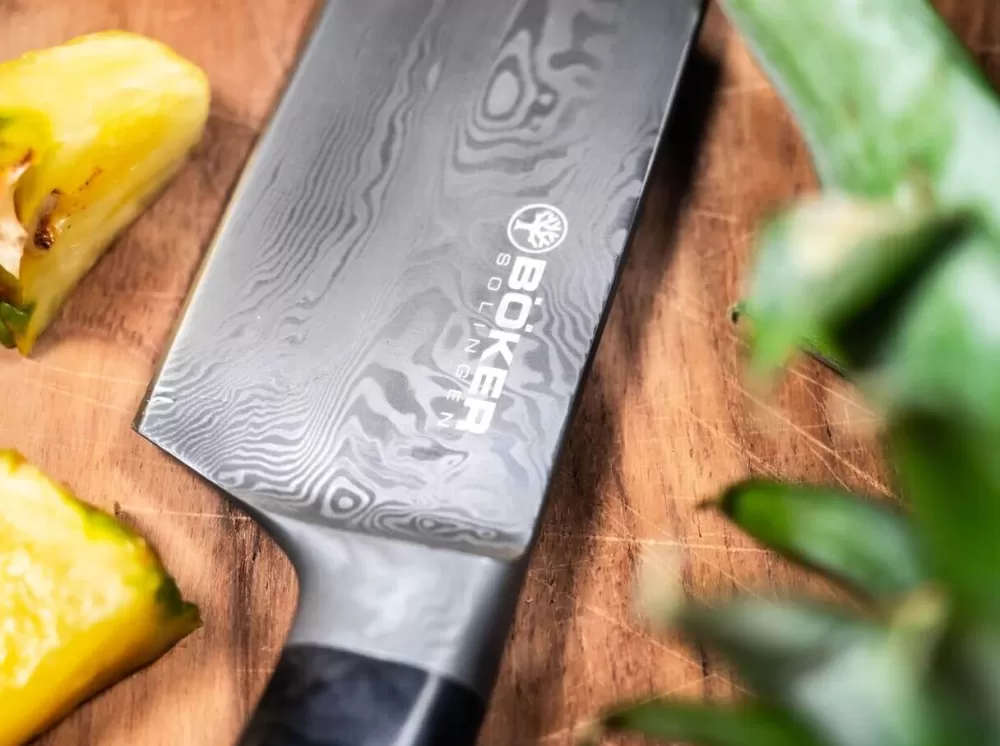 Böker Manufaktur Solingen Santorini Damascus Chef'S Knife> Damascus Knives