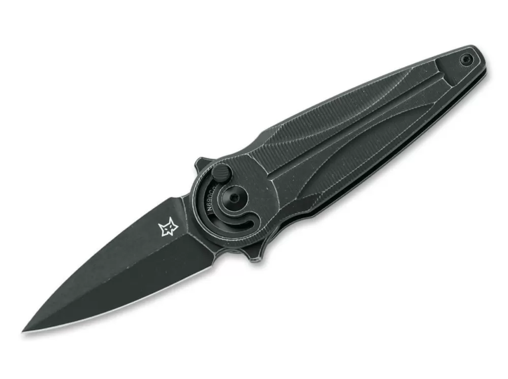 Shop Fox Knives Saturn Aluminum All Black