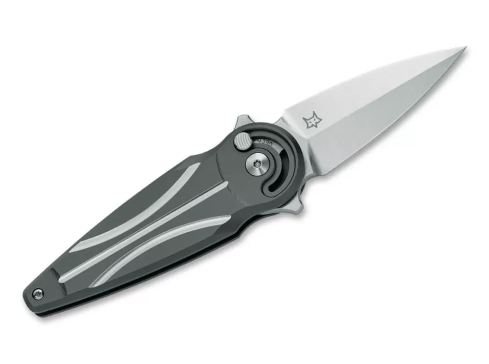 New Fox Knives Saturn Titanium Black Left