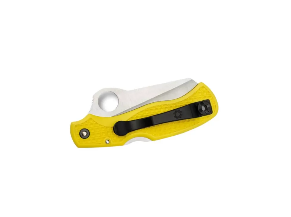 Best Sale Spyderco Saver Salt Yellow