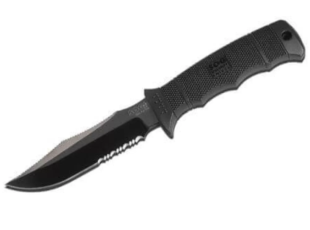 SOG Seal Pup Elite Black Blade> Tactical Knives