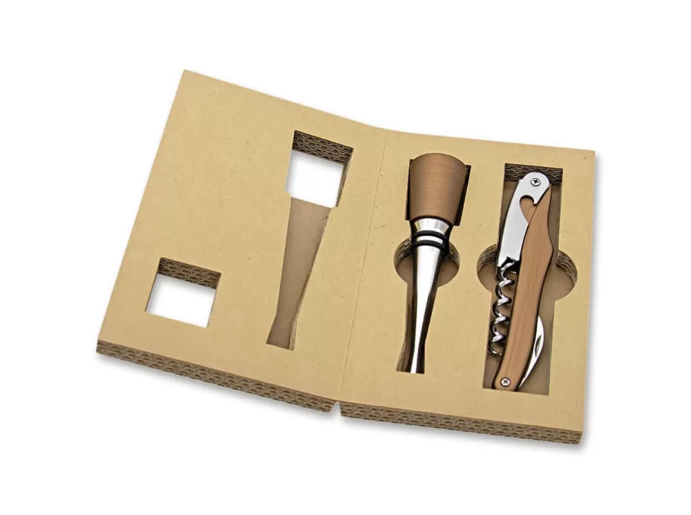 Farfalli Set Metallum Liquid Copper> Sommelier Knives