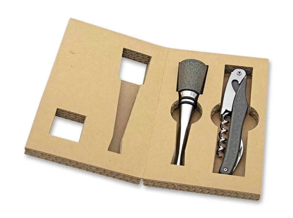 Farfalli Set Terrae Flint> Sommelier Knives