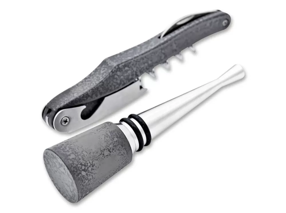 Farfalli Set Terrae Stone> Sommelier Knives