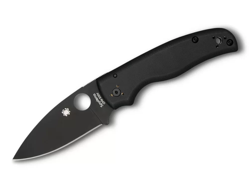 Shop Spyderco Shaman All Black