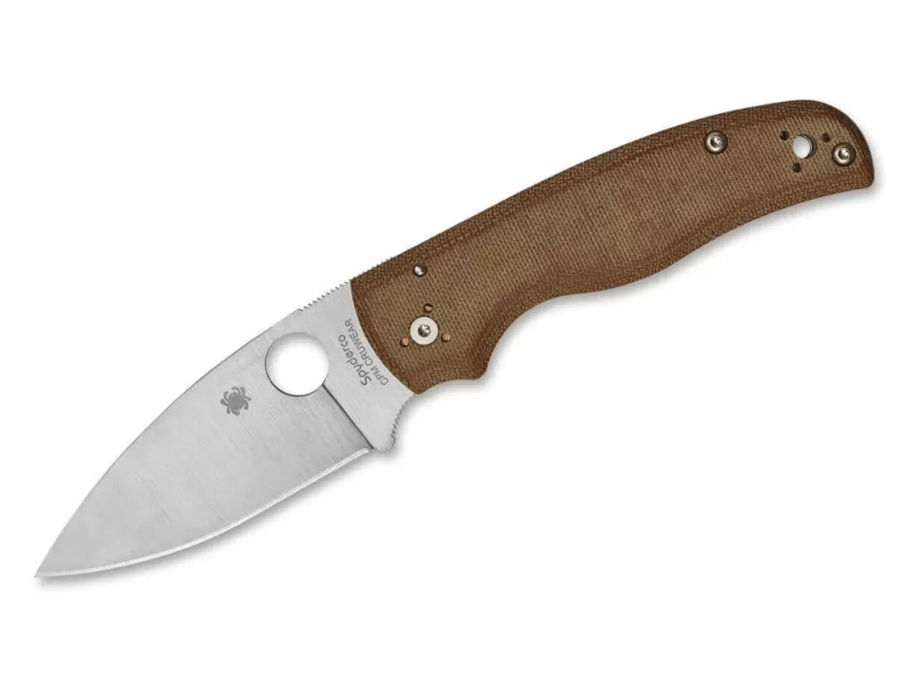 Hot Spyderco Shaman Micarta Sprint Run