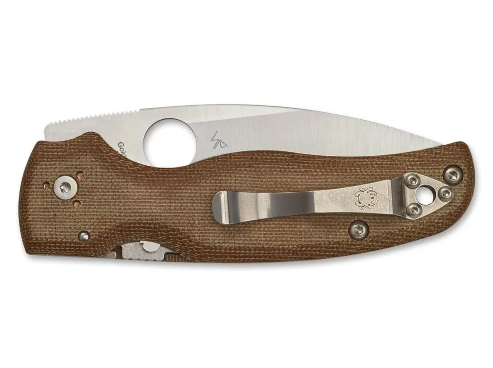 Hot Spyderco Shaman Micarta Sprint Run