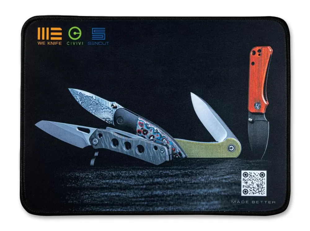 WE Knife Shop Mat Giveaway> Merchandise