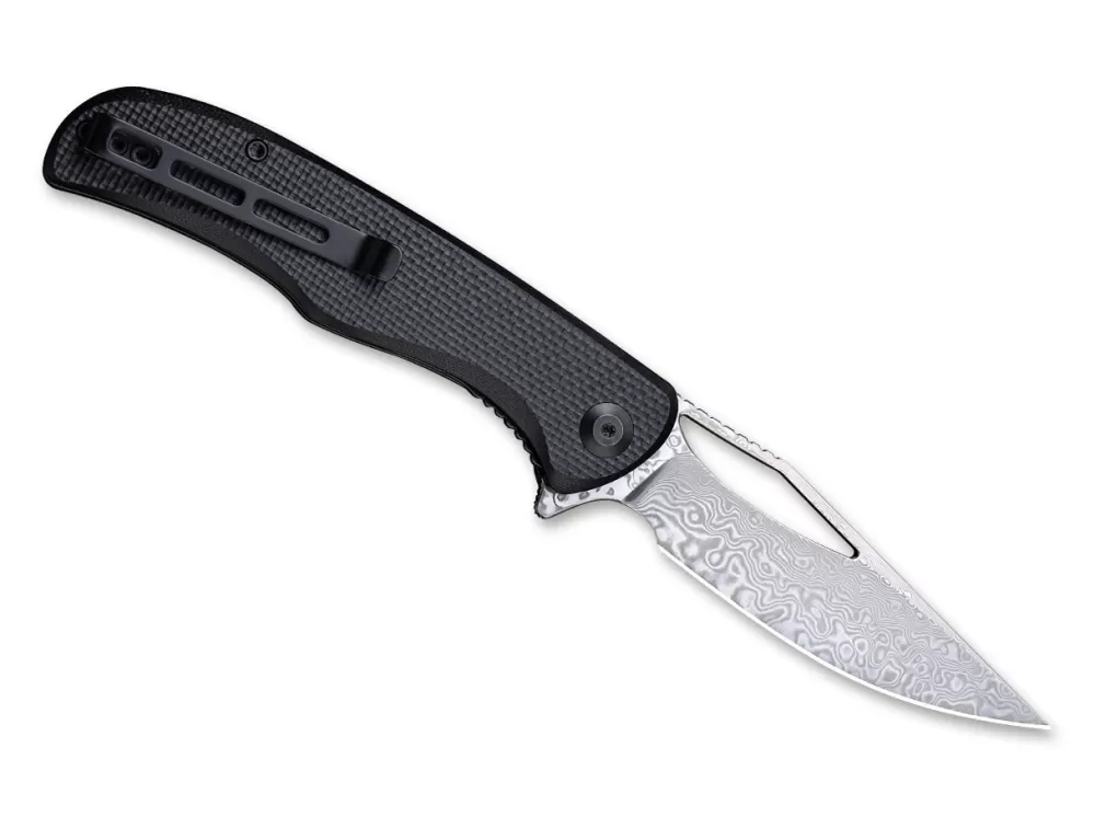 Cheap CIVIVI Shredder Damascus Black