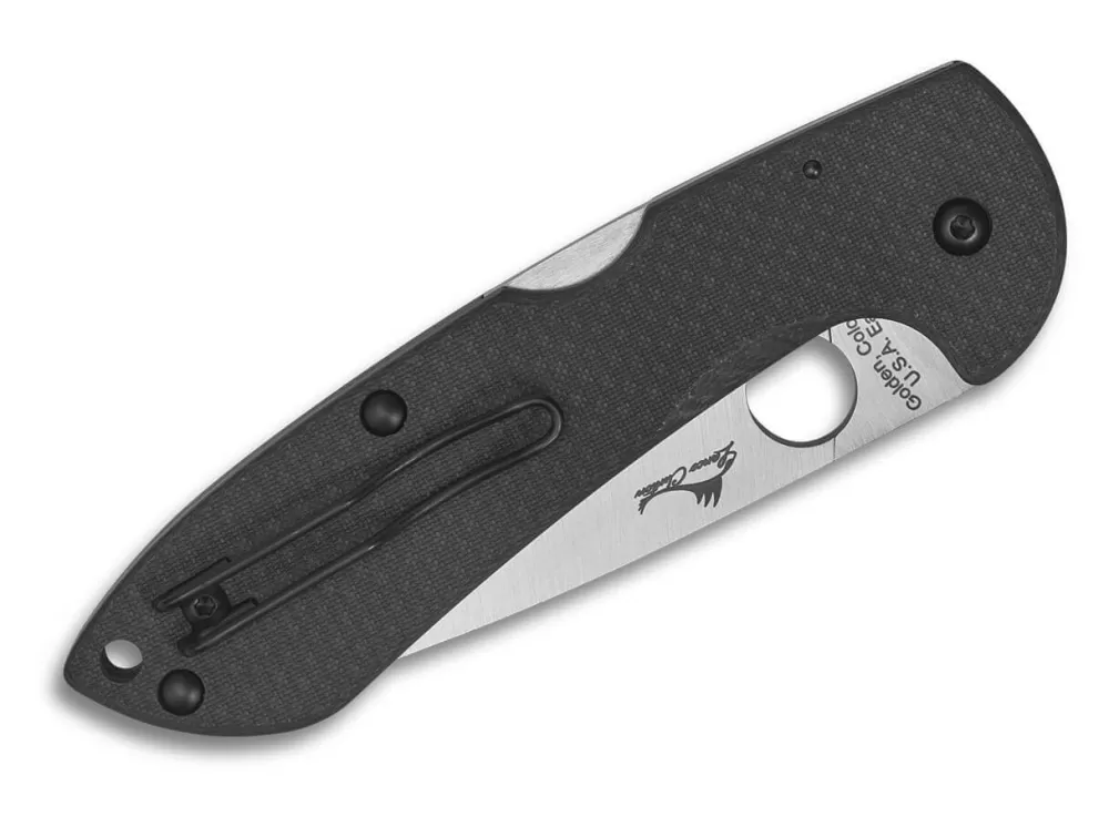 Hot Spyderco Siren Carbon Fiber Cpm S90V Sprint Run Plainedge