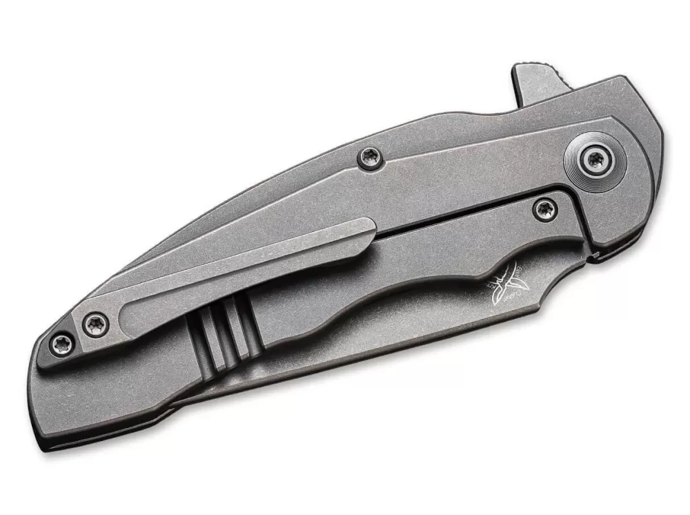 Hot WE Knife Skreech Titan Grey