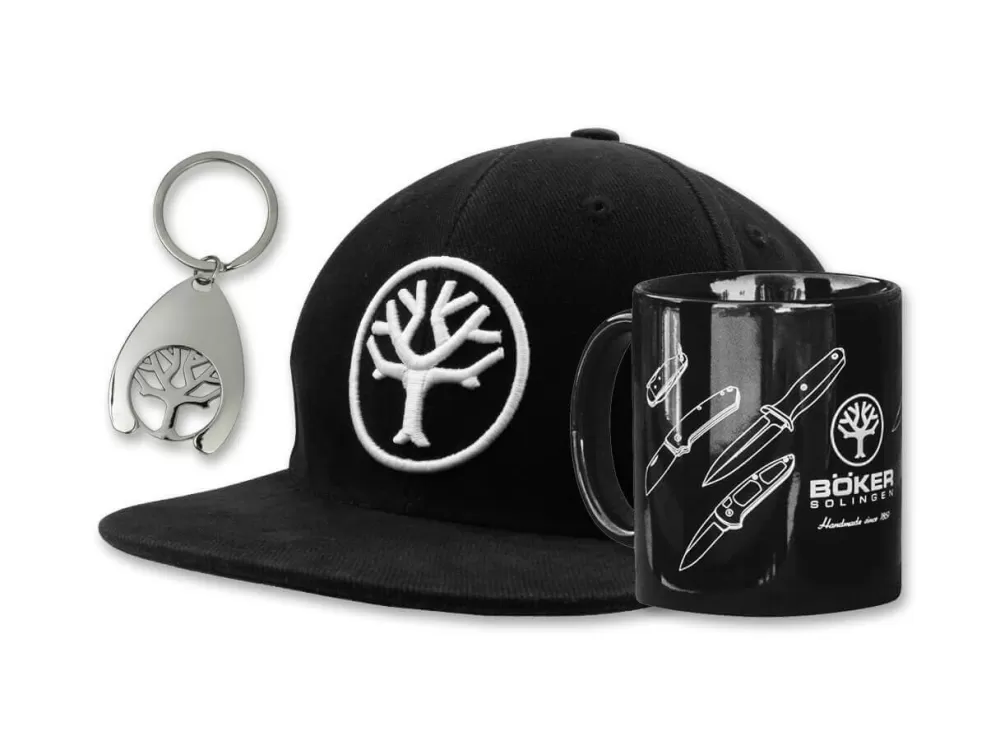 Böker Manufaktur Solingen Snapback Cap, Mug & Trolley Coin> Merchandise