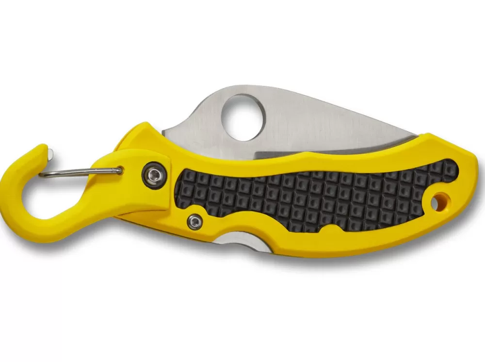 Discount Spyderco Snap-It Salt Lightweight Yellow