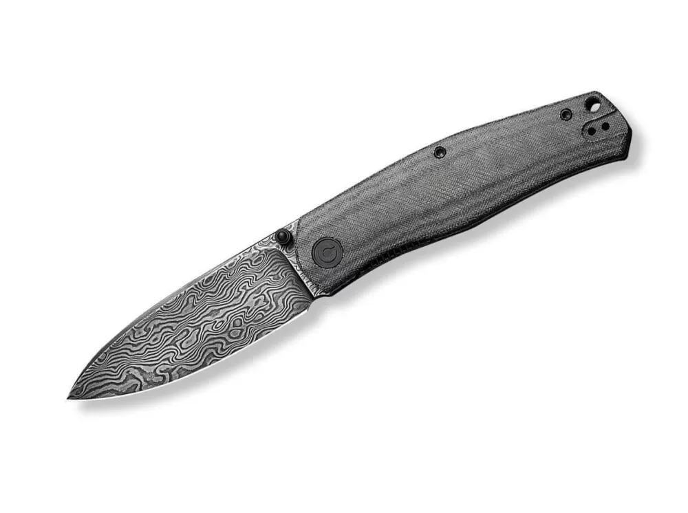 Cheap CIVIVI Sokoke Micarta Black Damascus