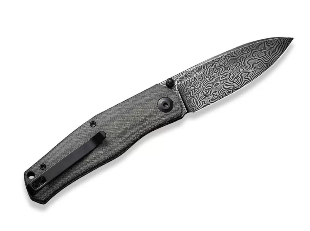 Cheap CIVIVI Sokoke Micarta Black Damascus