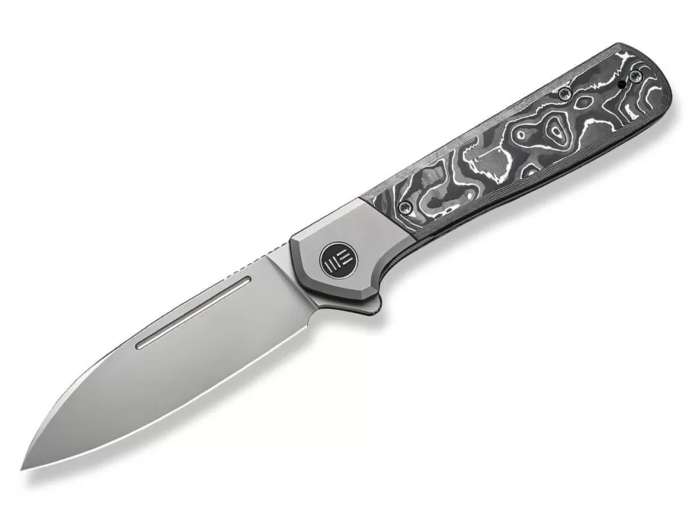 Fashion WE Knife Soothsayer Titanium Al Cf Grey