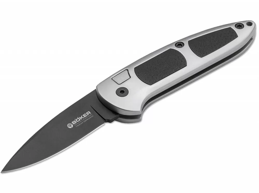 Best Sale Böker Manufaktur Solingen Special Run Speedlock I 2.0 Silver Shadow