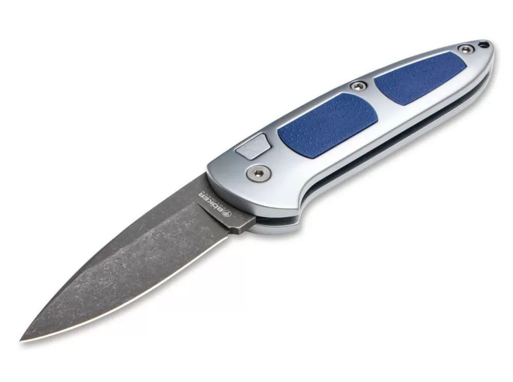 Best Böker Manufaktur Solingen Speedlock I 2.0 Midnight Silver