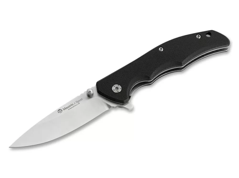 Hot Maserin Sport Knife Droppoint G10 Black