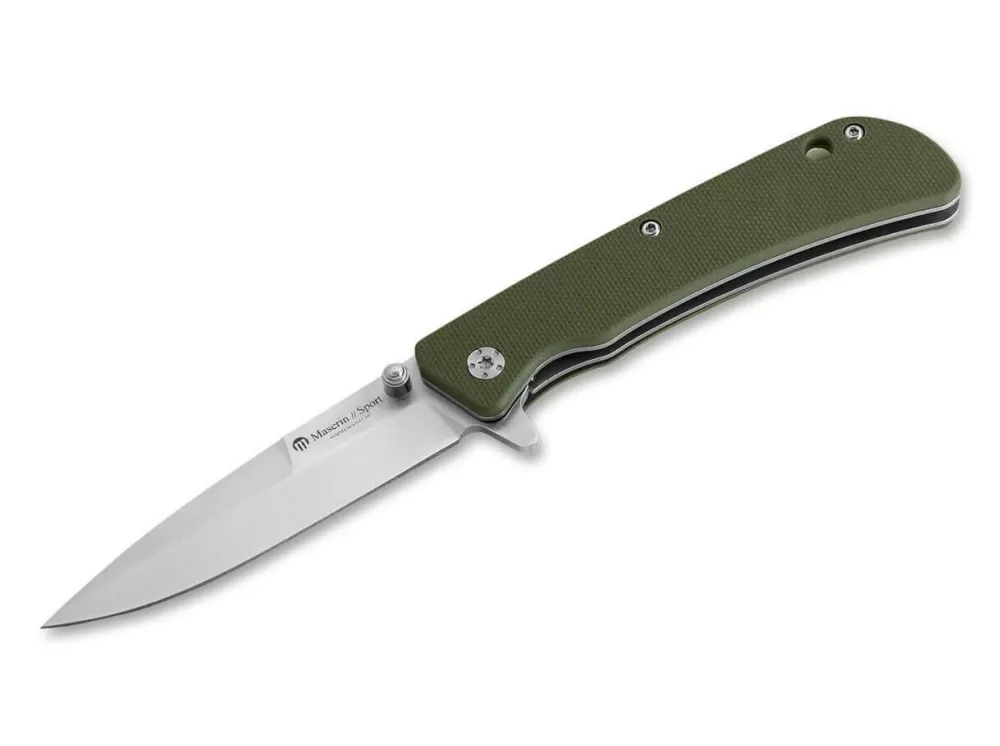 Online Maserin Sport Knife Spearpoint Slim G10 Green