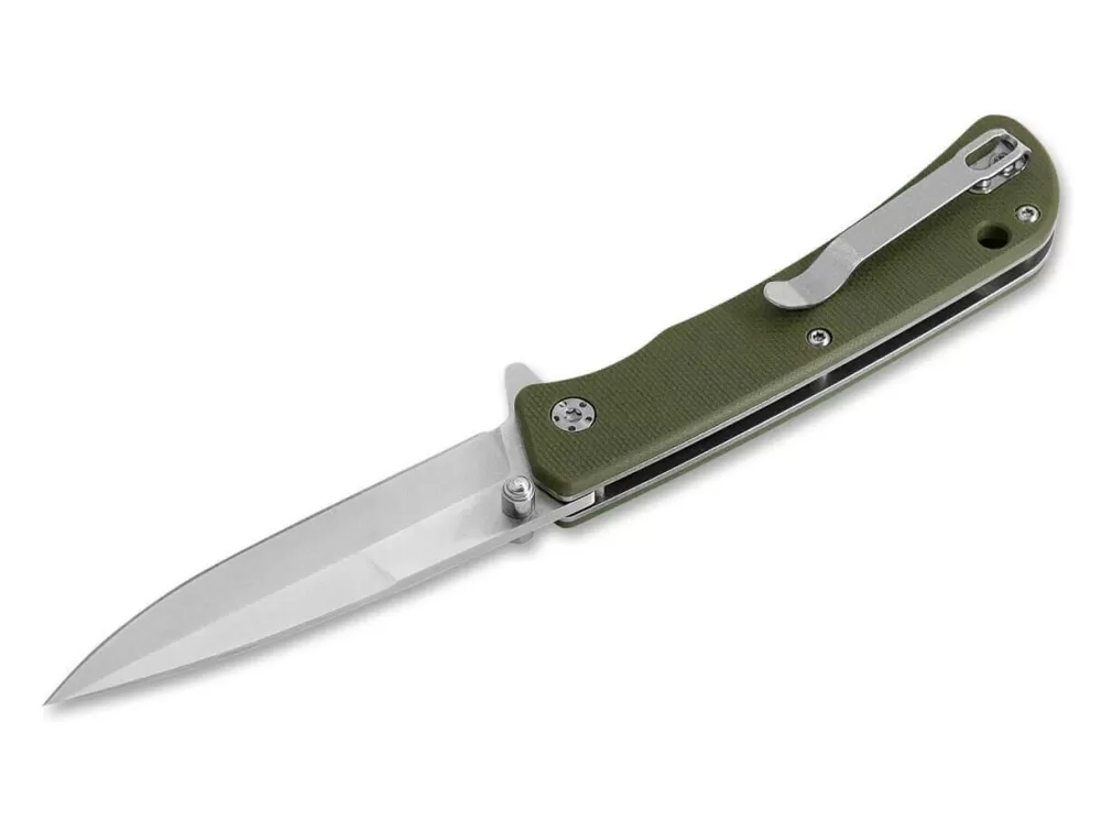 Online Maserin Sport Knife Spearpoint Slim G10 Green