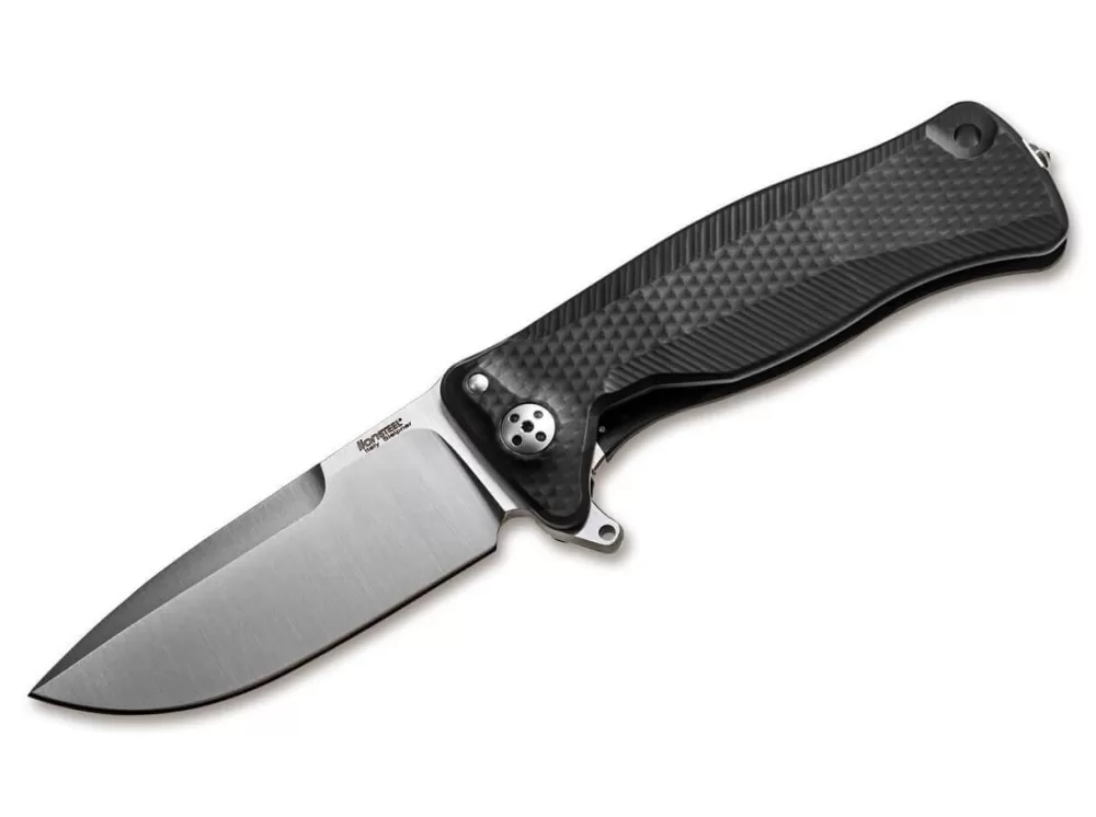 Clearance LionSteel Sr22 Aluminium Black Satin