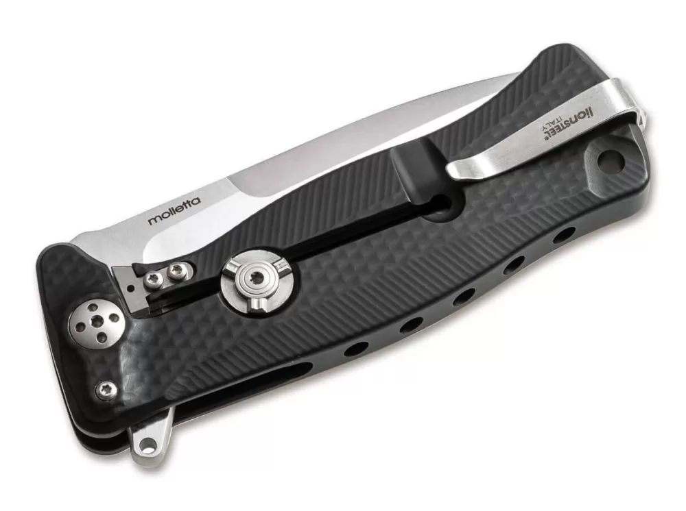 Clearance LionSteel Sr22 Aluminium Black Satin