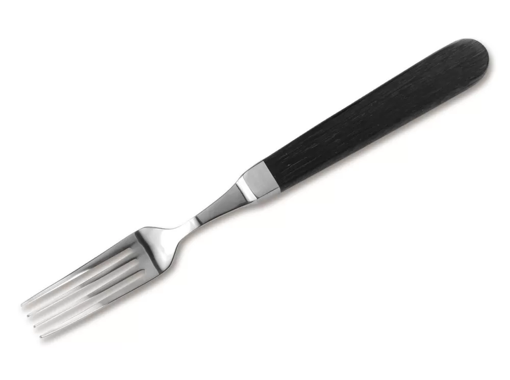 Böker Manufaktur Solingen Steak Fork Bog Oak> Steak Cutlery