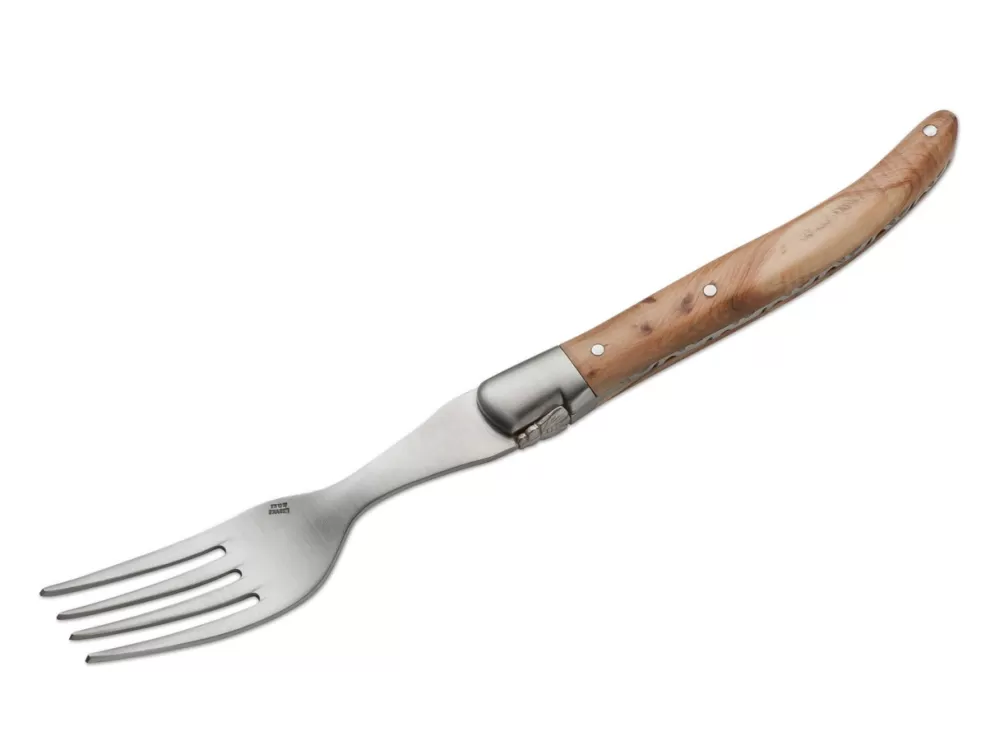 Robert David Steak Fork Juniper> Steak Cutlery