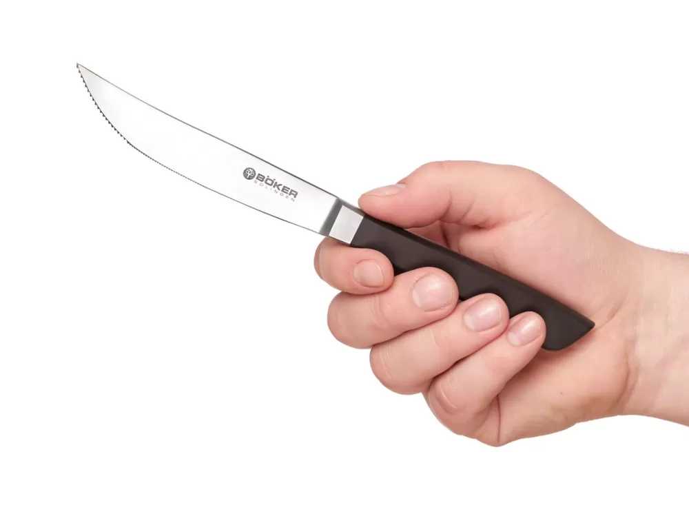 Böker Manufaktur Solingen Steak Knife Black> Steak Cutlery