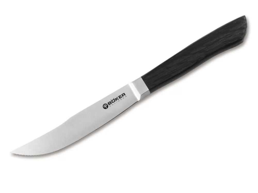 Böker Manufaktur Solingen Steak Knife Bog Oak> Steak Cutlery