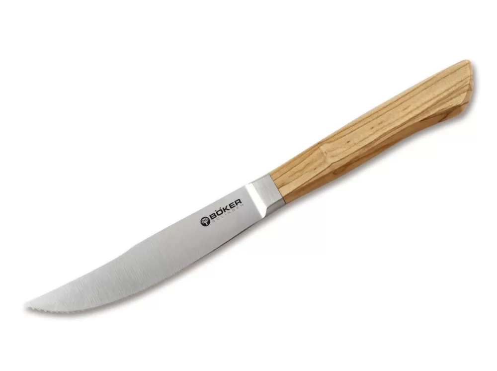 Böker Manufaktur Solingen Steak Knife Olive> Steak Cutlery