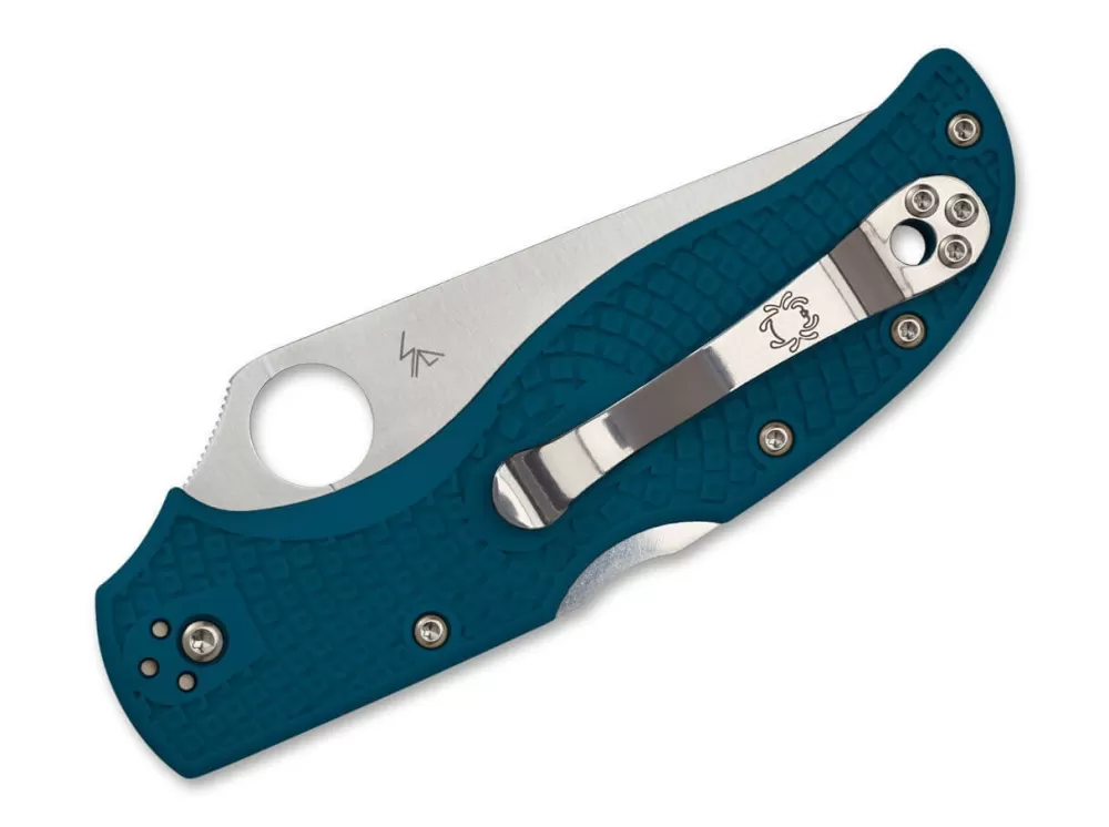 Best Sale Spyderco Stretch 2 Lightweight K390 Blue