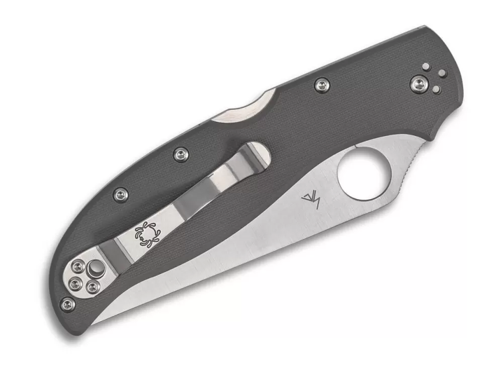 Sale Spyderco Stretch 2 Xl Gray G10 Cpm Cruwear Plainedge