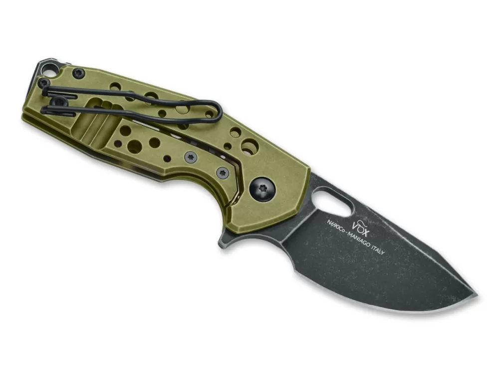 Clearance Fox Knives Suru Alu Green