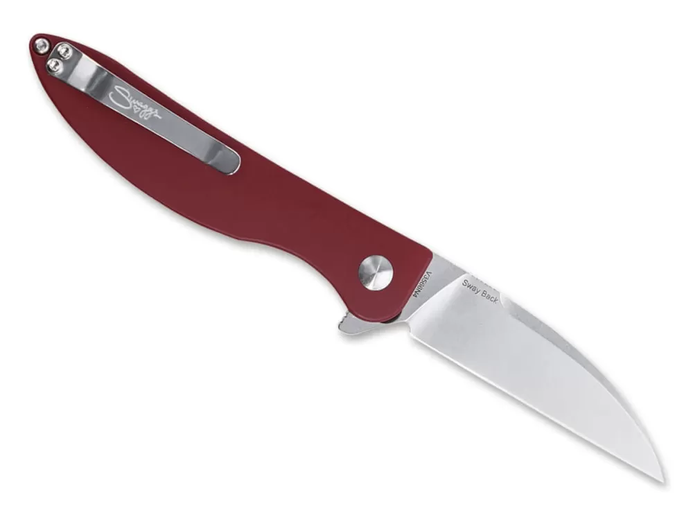 Sale Kizer Swaggs Swayback Micarta Red