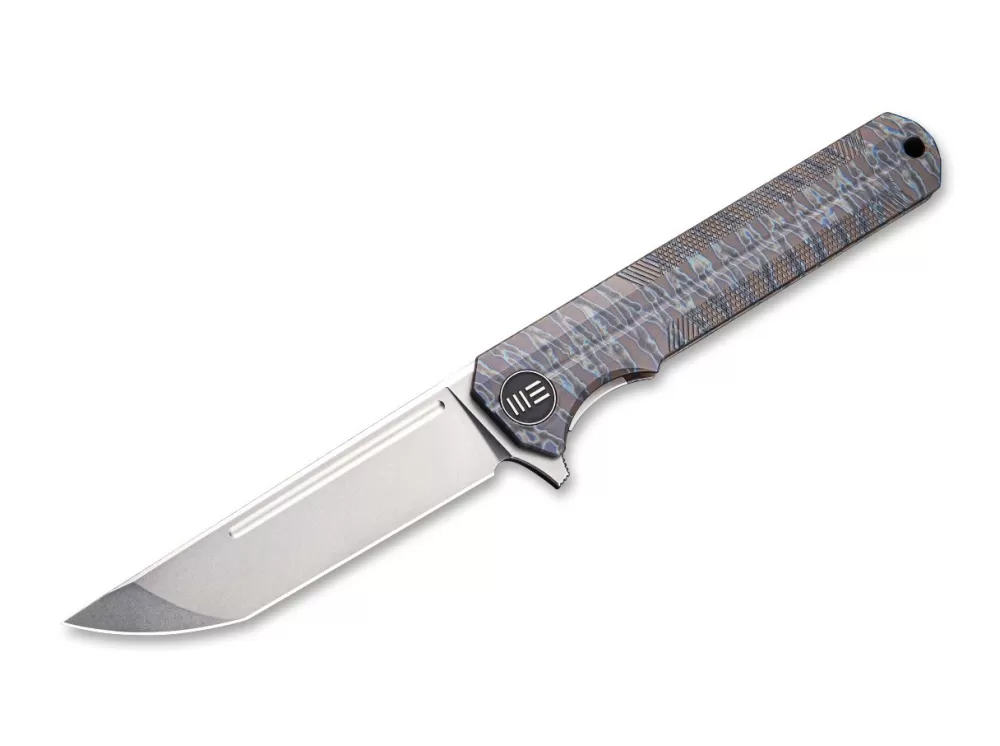 Clearance WE Knife Syncro Flamed Titanium