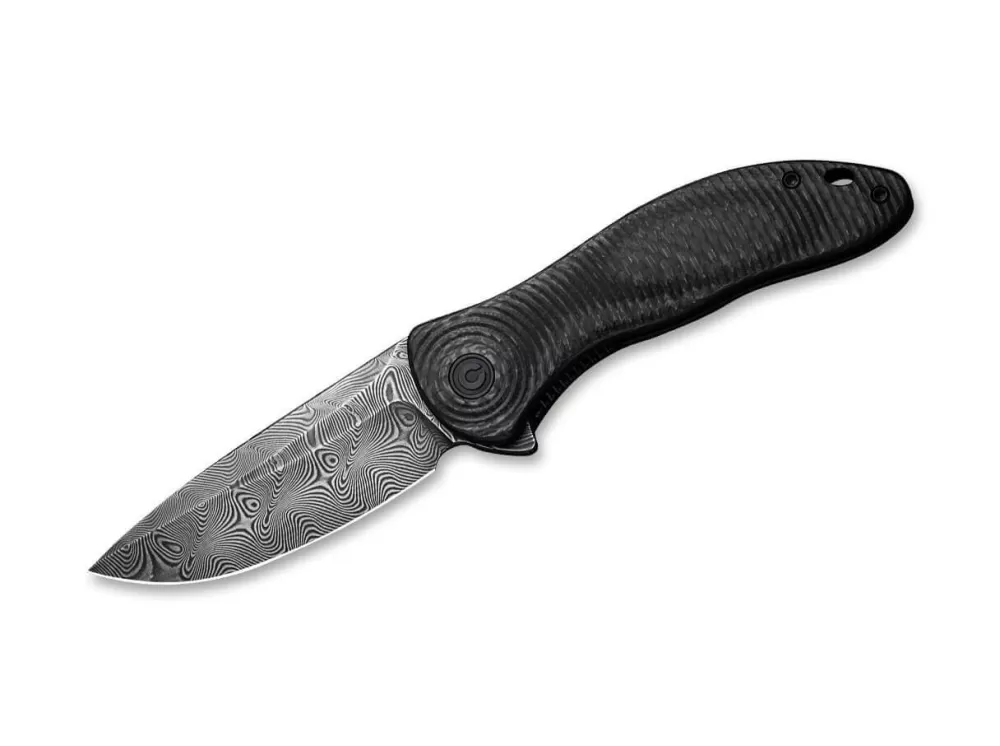 Shop CIVIVI Synergy3 Black G10 Twill Carbon Damascus