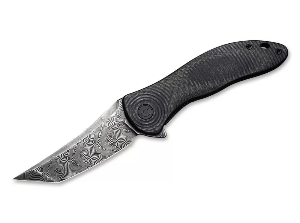 Sale CIVIVI Synergy 3 Damascus G10 Cf Black Tanto