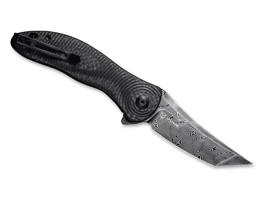 Sale CIVIVI Synergy 3 Damascus G10 Cf Black Tanto